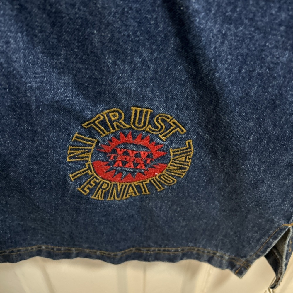 Vintage Trust by Monobaik Mens Denim Jacket And Jeans 42" Set Size XXL 2 piece - Picture 4 of 14